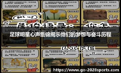 足球明星心声集锦揭示他们的梦想与奋斗历程